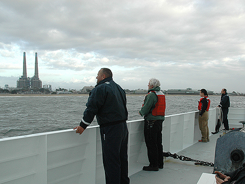 approaching Moss Landing harbor