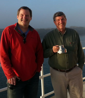 Bill Chadwick and Dave Clague