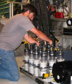 ROV pilot Bryan Shaefer