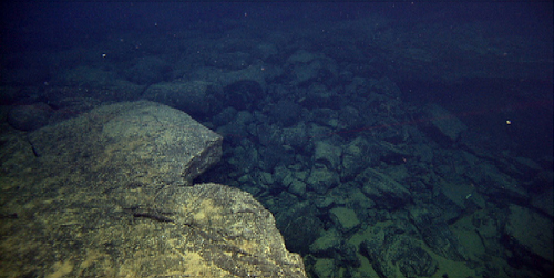 pillow lava flows