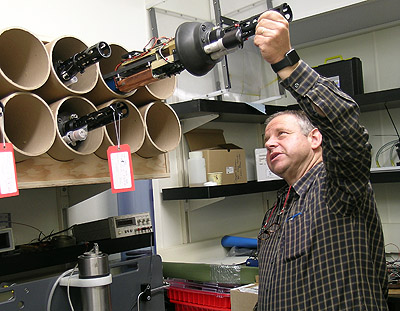 Hans Jannasch with SOCCOM floats