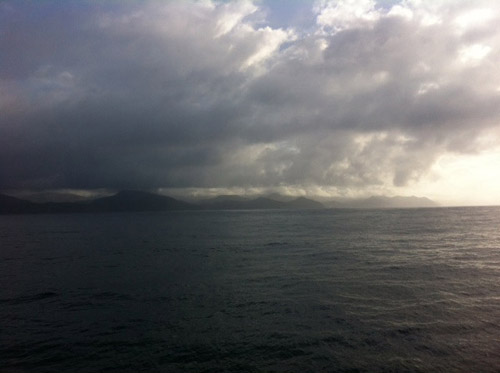 The sun was shining and the seas were calm as we cruised by Santa Cruz Island, part of the Channel Islands National Park.