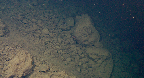 Breccia (rock composed of broken fragments of minerals or rock cemented together) deposits were common on slopes, valleys and even ridge tops.