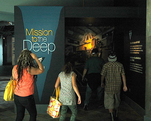 Mission to the Deep exhibit at Monterey Bay Aquarium