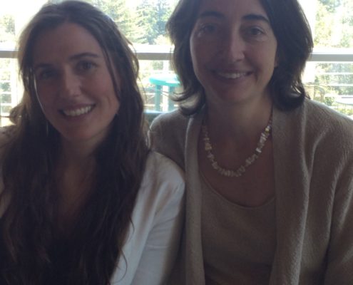 Valeria and Alex after the defense