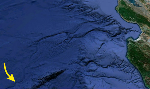 Today's dive location.