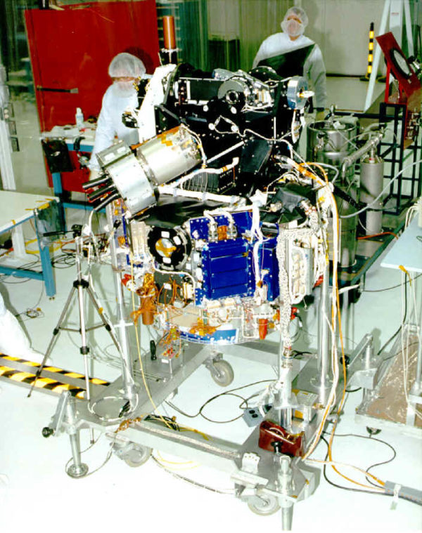 Figure 4: MSTI3 without solar array
