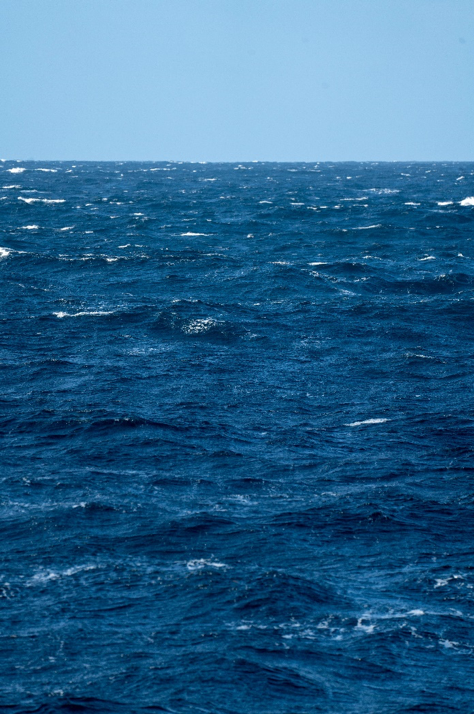 Rough seas