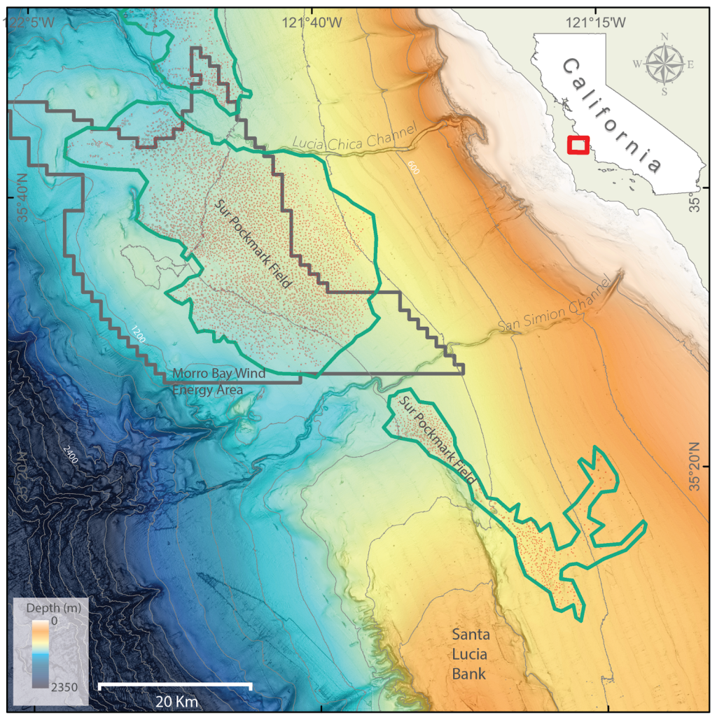 Morro Bay Wind Farm Pockmarks • MBARI