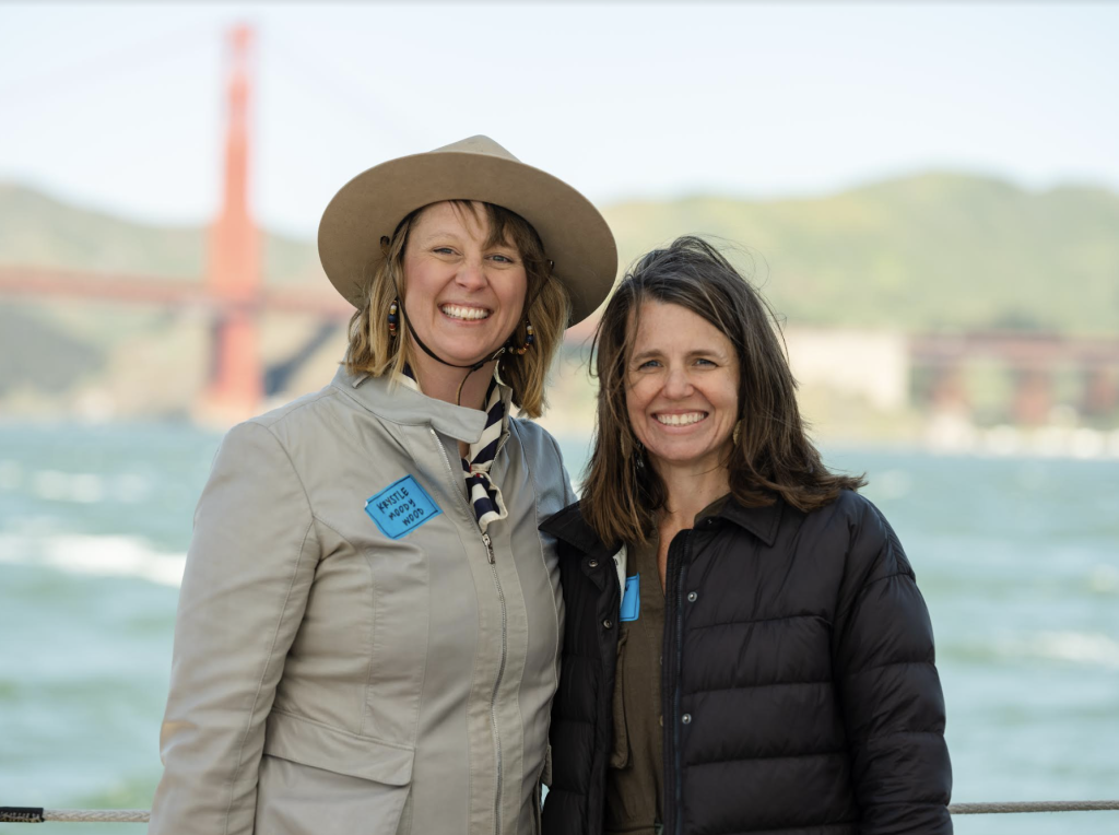 photo of Krystle Wood and Carolyn Box, co-founders of MATErevolve